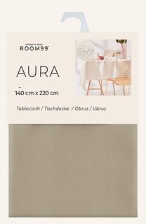 Staltiesė stačiakampė Room99 Aura, smėlio, 140 x 300 cm