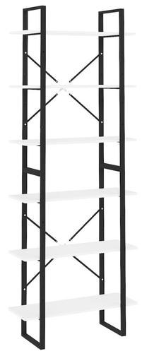 Lentyna VLX Chipboard 806537, balta, 80 cm x 30 cm x 210 cm