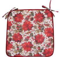 Kalėdinė kėdės pagalvėlė Home4you P0005292, įvairių spalvų, 39 cm x 39 cm