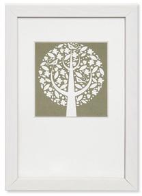 Nuotraukų rėmelis Pino 1200897, 30 cm x 30 cm, balta