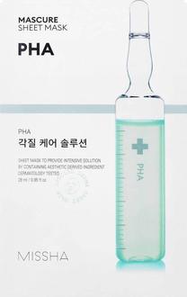 Veido kaukė Missha Mascure PHA Exfoliating and cleansing, 28 ml