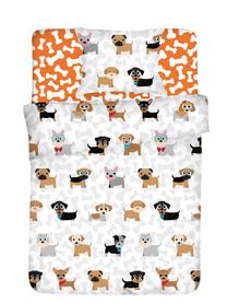 Patalynės užvalkalų komplektas Mijolnir Canis 162ELR3502, pilka/ruda/smėlio, 100 x 150 cm