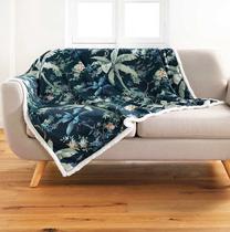 Pledas Douceur Sherpa Fabulous, tamsiai mėlyna, 125 cm x 150 cm