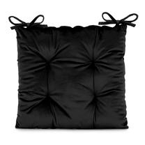 Kėdžių pagalvėlė Restilo Aleksa, juoda, 40 cm x 40 cm