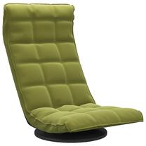 Kėdė VLX Swivel Floor Chair 336567, šviesiai žalia, 54 cm x 90 cm x 80 cm