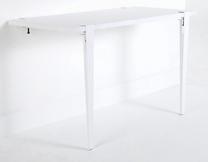 Kosmetinis staliukas Kalune Design Thetis 631LGG1273, baltas, 90 cm x 45 cm x 75 cm