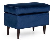 Pufas Ron RONV86WP, mėlynas, 40 cm x 60 cm x 43 cm