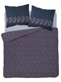 Patalynės užvalkalų komplektas SJB-336, juoda/tamsiai mėlyna/violetinė, 160 x 200 cm