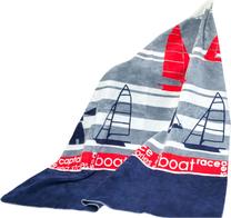 Pledas Greno Glamour KET-45, balta/raudona/tamsiai mėlyna, 150 cm x 200 cm