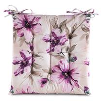 Lauko kėdės pagalvėlė Garden, kreminė/rožinė, 40 x 40 cm