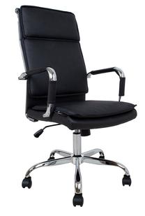 Darbo kėdė Home4you Ultra 27507, 54.5 x 60 x 106.5 - 116.5 cm, juoda