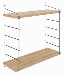 Sieninė lentyna Kalune Design Armoni 2'li, ąžuolo, 72 cm x 20 cm x 58 cm