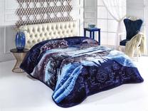 Lovatiesė Mijolnir SuperSoft 303EVN1138, tamsiai mėlyna, 200 cm x 240 cm