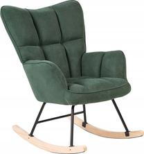 Supamasis krėslas Beliani Oulu, žalia, 83 cm x 71 cm x 108 cm