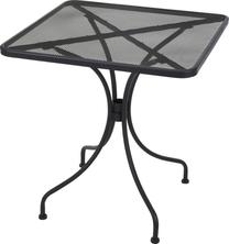 Balkono staliukas X81000050, juodas, 70 cm x 70 cm x 71 cm