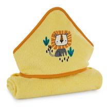 Vaikiškas rankšluostis Baby 69, geltonas, 100 cm x 100 cm