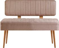 Suoliukas Kalune Design Vina 0900 - 1, ruda/smėlio, 46 cm x 110 cm x 85 cm