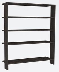 Batų lentyna Kalune Design Soul, antracito, 100 cm x 29.6 cm x 120 cm