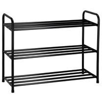 Batų lentyna Springos HS0005, juoda, 52 cm x 26 cm x 65 cm