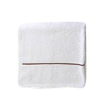 Vonios rankšluostis Domoletti Tanjun 3, baltas/raudonas, 140 cm x 70 cm