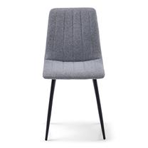 Valgomojo kėdė Domoletti Harry, šviesiai pilka, 45 cm x 55.5 cm x 88 cm