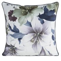 Dekoratyvinės pagalvėlės užvalkalas Sofia, balta/violetinė, 60 cm x 60 cm