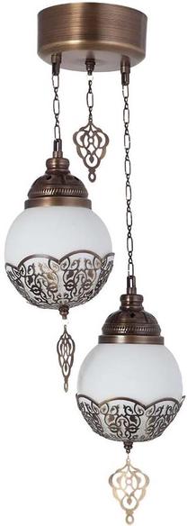 Šviestuvas kabinamas Opviq Neptun 2, E27, 2 x 60 W