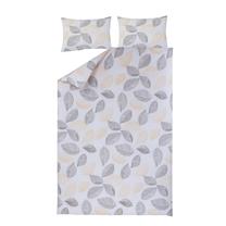 Patalynės užvalkalų komplektas Domoletti Cassia Leaves, kreminė, 200 x 220 cm