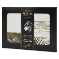 Vonios rankšluosčių rinkinys Eva 17, baltas, 140 cm x 70 cm, 3 vnt.