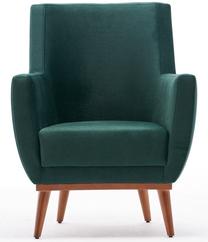 Krėslas Hanah Home Gonca 825BLC2342, žalias, 75 cm x 74 cm x 80 cm