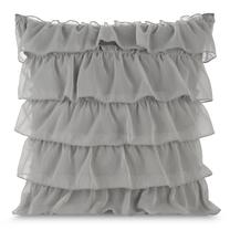 Dekoratyvinės pagalvėlės užvalkalas Daisy, pilka, 45 cm x 45 cm