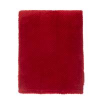 Pledas Domoletti WAFFLE, raudonas, 150 cm x 200 cm