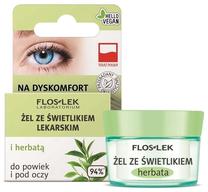 Paakių gelis Floslek With eyebright and tea, 10 g