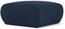 Pufas Micadoni Home Molino Boucle, tamsiai mėlyna, 75 cm x 75 cm x 36 cm
