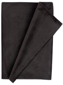 Stalo takelis Home4you Black Holly, juoda, 116 cm x 43 cm