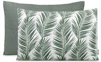 Pagalvės užvalkalas AmeliaHome Tropical Bonaire, žalia, 50 cm x 70 cm, 2 vnt.