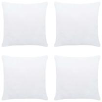 Dekoratyvinė pagalvėlė VLX, balta, 40 cm x 40 cm, 4 vnt.