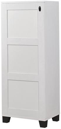 Batų dėžė Kalune Design Filinta Cats, balta, 38 cm x 50 cm x 127 cm