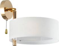 Šviestuvas sieninis Mdeco ELMDRS8006/1 TR GL, E27, 1 x 60 W