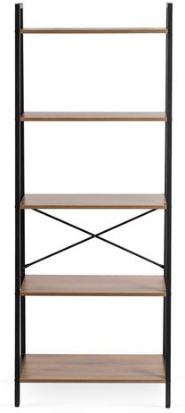 Lentyna Erva, ruda/juoda, 34 cm x 64 cm x 164 cm