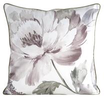 Dekoratyvinės pagalvėlės užvalkalas Rosalia, balta/žalia/rožinė, 60 cm x 60 cm