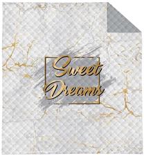 Lovatiesė NHL-051, aukso/balta/pilka, 220 cm x 240 cm