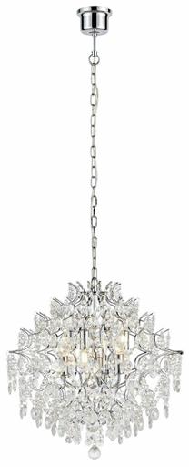 Krištolinis sietynas kabinamas Markslojd Rosendal 100532, E14, 6 x 40 W