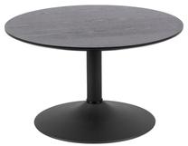 Kavos staliukas Ibiza, juodas, 70 cm x 70 cm x 40 cm