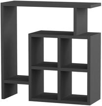 Žurnalinis staliukas Kalune Design Mondri, antracito, 55 cm x 20 cm x 57 cm