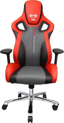 Žaidimų kėdė E-Blue Cobra II EEC306REAA-IA, 44.5 x 66 x 52 cm, juoda/raudona/pilka