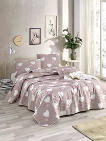 Lovatiesė Mijolnir Herz 143EPJ7142, balta/rožinė, 155 cm x 200 cm