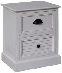 Naktinis staliukas Meldon 89131, baltas, 35 cm x 45 cm x 55 cm