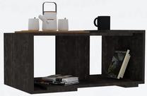 Kavos staliukas Kalune Design Lily, antracito, 50 cm x 80 cm x 40 cm