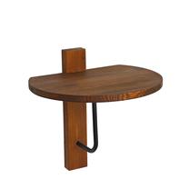 Sieninė lentyna Kalune Design Reve, juoda/kaštonų ruda, 35 cm x 35 cm x 35 cm